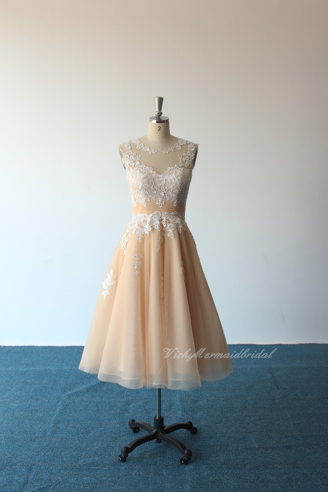 ★TILL I DIE★ Vneck long dress TISU01OP01_Beige Champagne LaDivine CD0181 Sleeveless Tulle Long A Line Prom