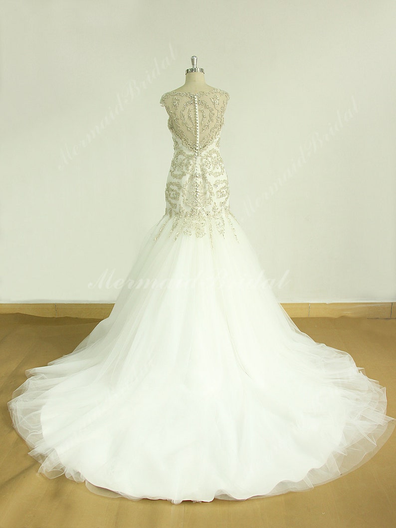 heavy flare gown