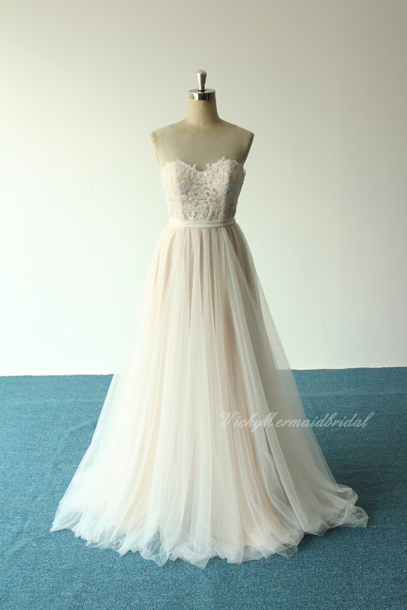 flowy hippie wedding dress