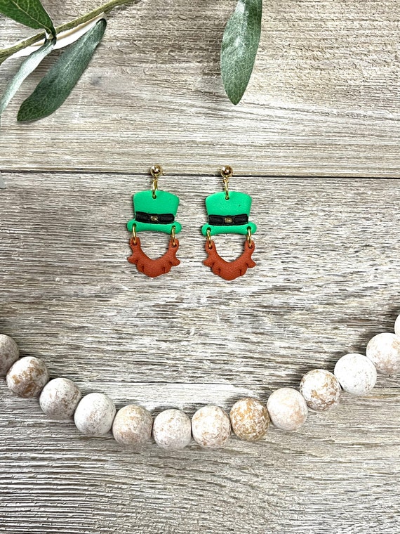 St Patricks Day Earrings, Irish Earrings