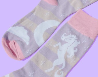 Dreamycorn Unicorn Crew Socks