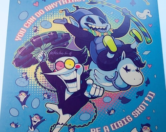 Motivational Secret Bosses 8.5" x 11" Print