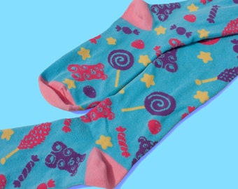 Candyful Candy Knee Socks