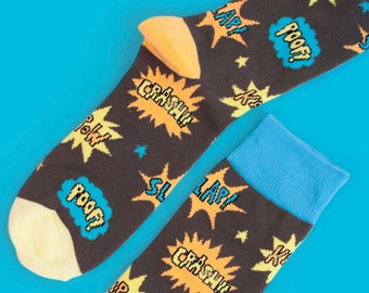 SECONDS- Noisy Crew Socks