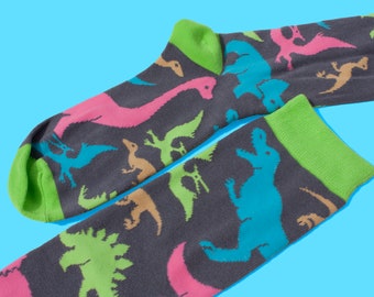 Dino Days Dinosaur Knee Socks