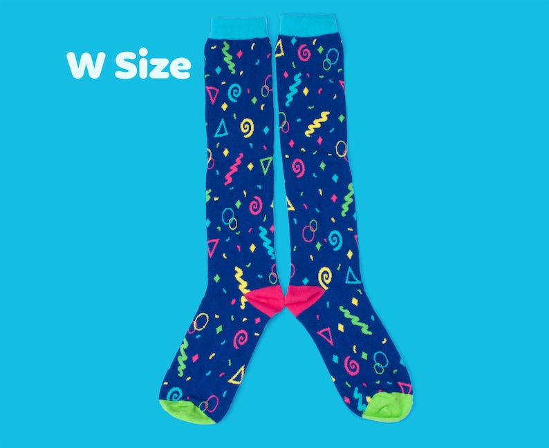 Arcade Confetti Knee Socks - Etsy