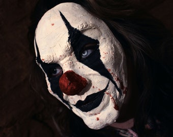 Evil Clown Mask Etsy
