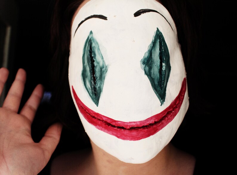 Smiley Clown Halloween Horror Mask Etsy Italia