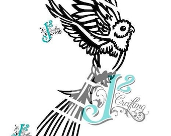 Quetzal 3 - SVG / EPS / PNG - cut file
