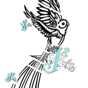 Quetzal 3 - SVG / EPS / PNG - cut file
