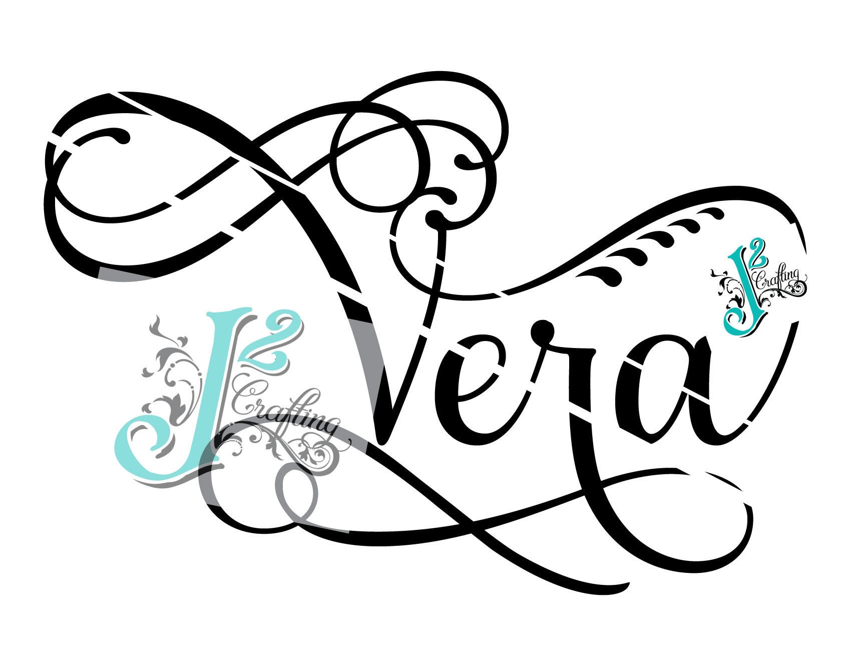 Vera Sign Vera - SVG / EPS / PNG - Cut File - Etsy