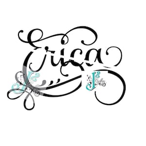 Erica 2 - SVG / EPS / PNG - cut file
