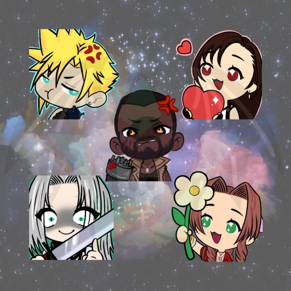 Final Fantasy VII Emotes