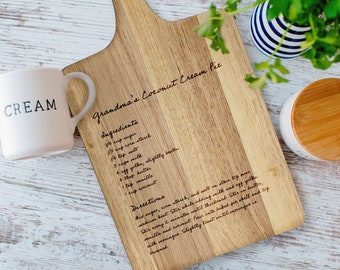 Personalized Cutting Board - Custom Serving Board - Charcuterie Board - Wooden Cutting Board - Holiday Gift - Christmas Gift - Gift for Mom