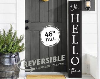 Hello Porch Sign, Oh Hello Porch Sign, Oh Hello Door Sign, Oh Hello Sign, Hello Sign, Porch Sign Welcome, Decor Porch Sign, Porch Decor