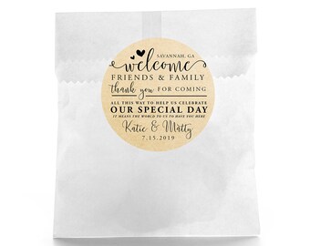 wedding favor labels etsy