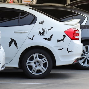 Magnetic Bats, Halloween Bat Magnets For Cars, Horror Outdoor Decorating, Garage Magnets