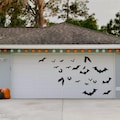 Magnetic Bats, Halloween Bat Decoration, Horror Outdoor Decorating, Garage Magnets