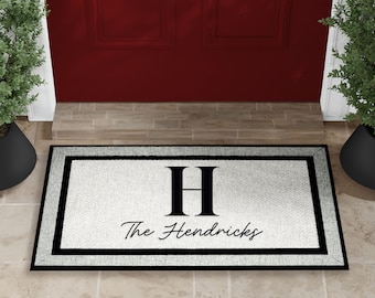 Monogram Gifts - Custom Doormat - Front Door Mat - Custom Welcome Mat