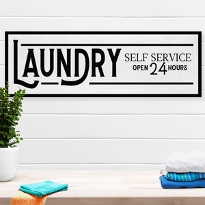 Laundry Room Sign, Laundry Room Decor, Laundry Room Modern, Laundry Sign, Laundry Room Wall Decor, Wood Sign, Home Decor Signs