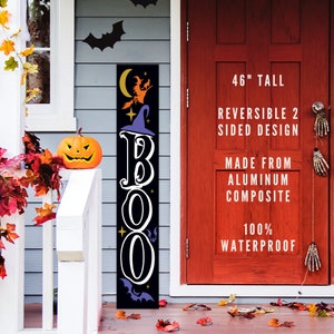 Boo Halloween Porch Leaner, Spooky Seasonal, Trick Or Treat