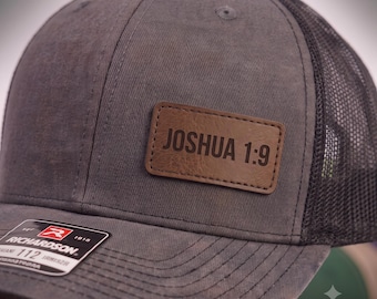 Christian Trucker Hat, Personalized Bible Verse Snapback Cap, Custom Scripture Hat, Faith Gift for Men Women, Religious Baseball Cap