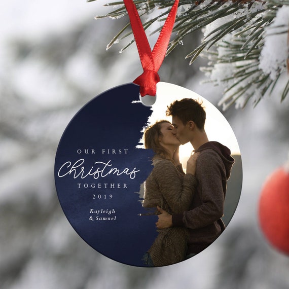 first christmas ornaments wedding