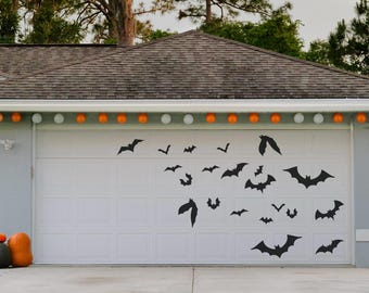 Magnetic Bats, Halloween Bat Decoration, Horror Outdoor Decorating, Garage Magnets