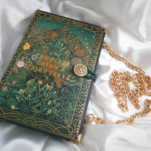Book Handbag The Brothers Grimm, Fairy Tale Handbag, Book Cover Bag UK, Story Book Handbag, Crossbody Bag image 3