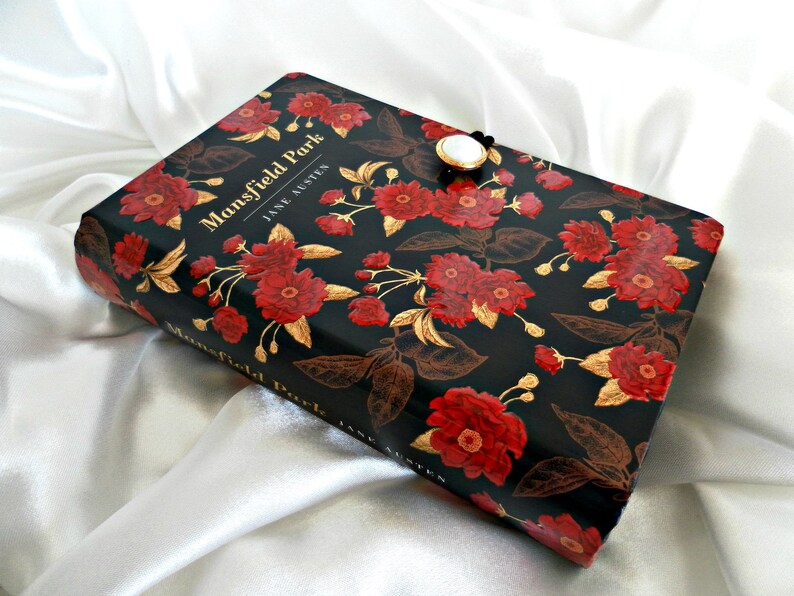 Mansfield Park Book Purse, Crossbody Bag, Jane Austen Book Purse, Book Clutch, Book Purse, Mansfield Park Book Bag UK image 4