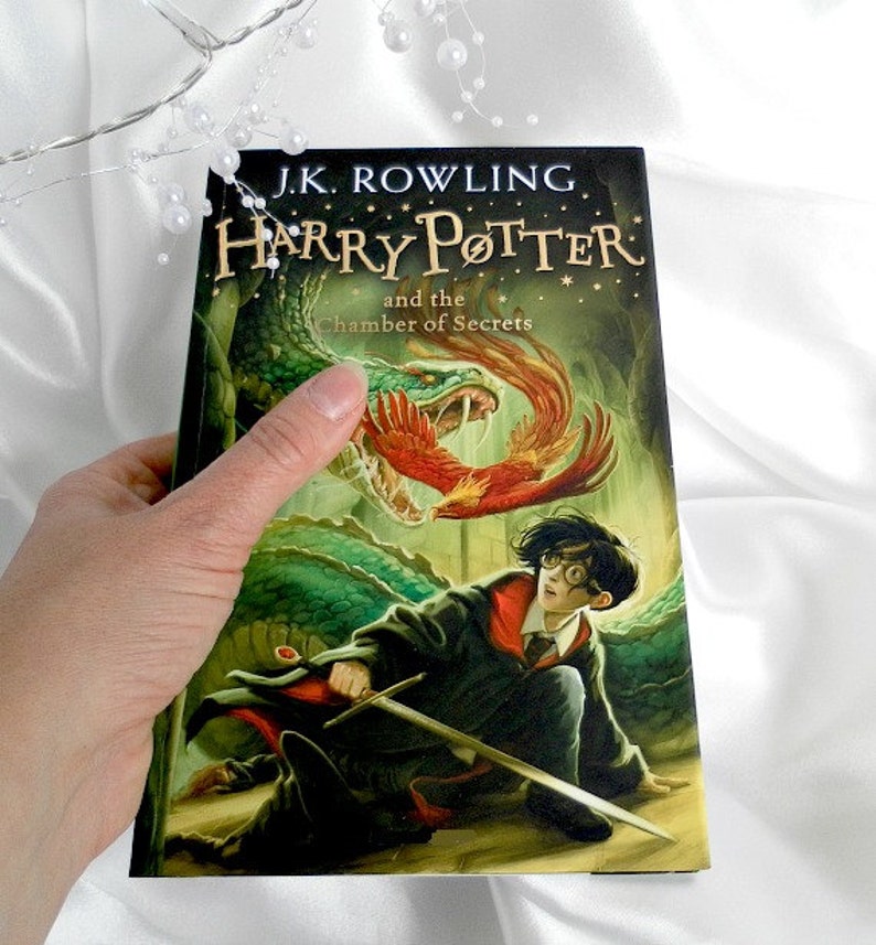 Book Clutch Purse Harry Potter and the Chamber of Secrets Etsy