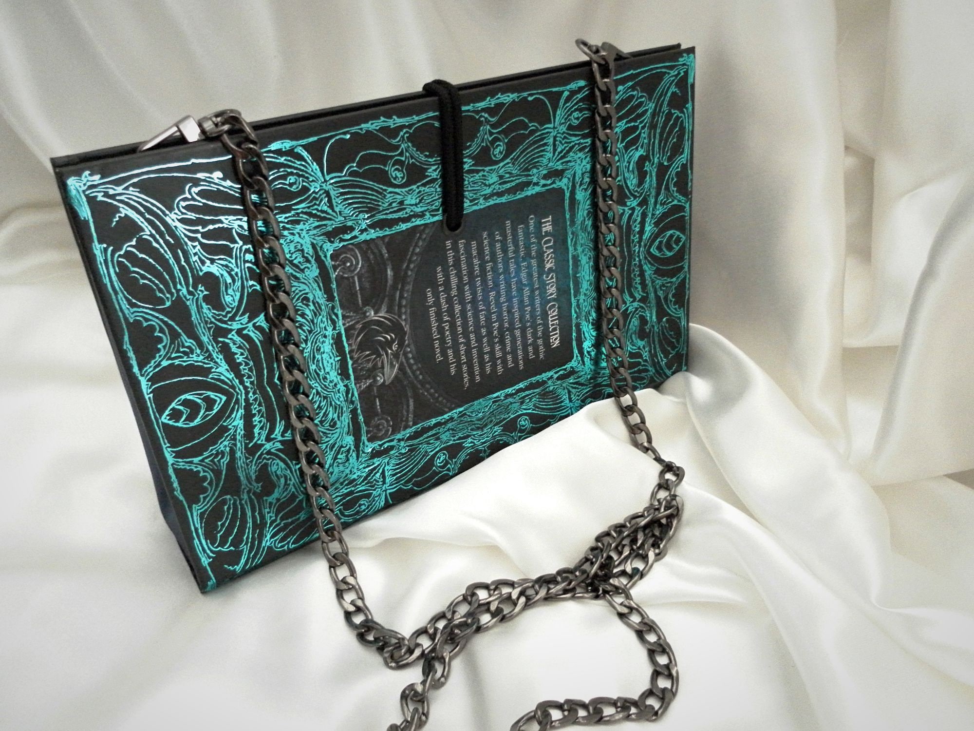 Edgar Allan Poe Book Clutch Purse, Crossbody Handbag, Raven Book Cover  Handbag, Poe Crossbody Bag, Gothic Bag, Book Wallet -  Canada