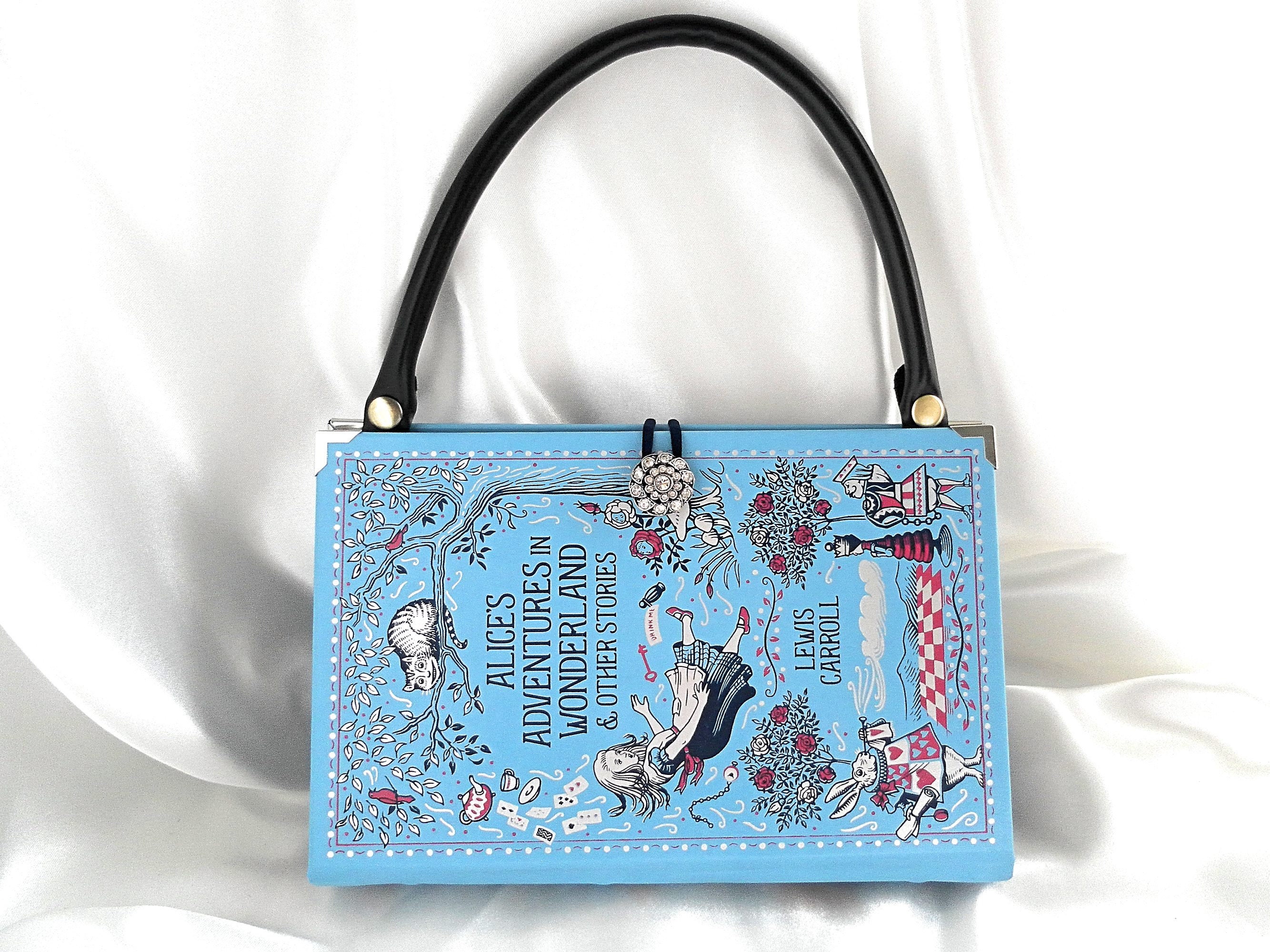 Alice in wonderland bag, Alice in wonderland shoulder bag, A