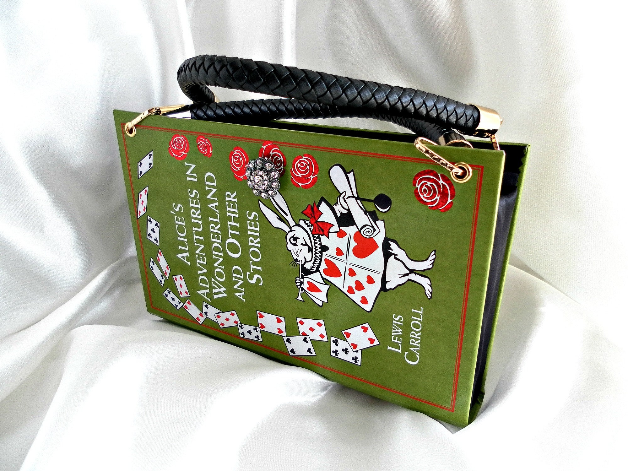 Alice in Wonderland Book Handbag UK Alice Book Bag Alice Etsy UK Alice in Wonderland Book Handbag UK Alice Book Bag Alice Etsy UK