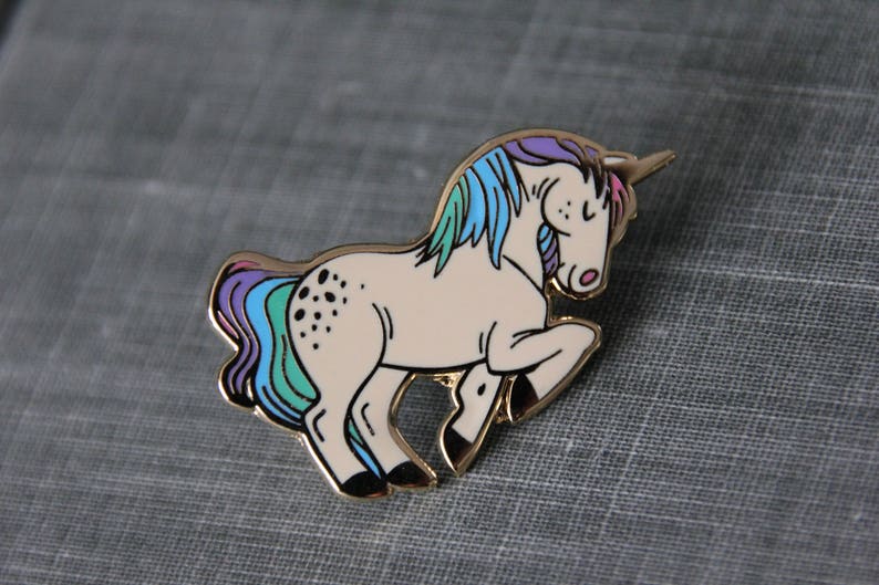 Unicorn Enamel Pins Etsy Canada
