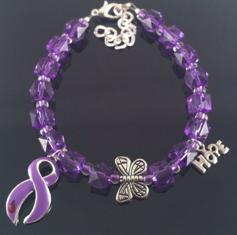 Lupus Bracelet Lupus Awareness Crohns Ulcerative Colitis Etsy