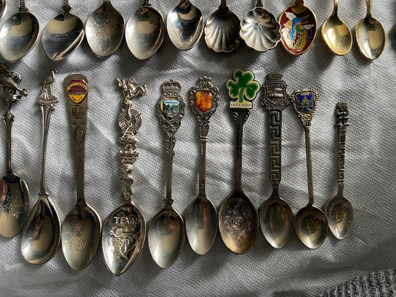 74 antique miniature souvenir spoons Etsy