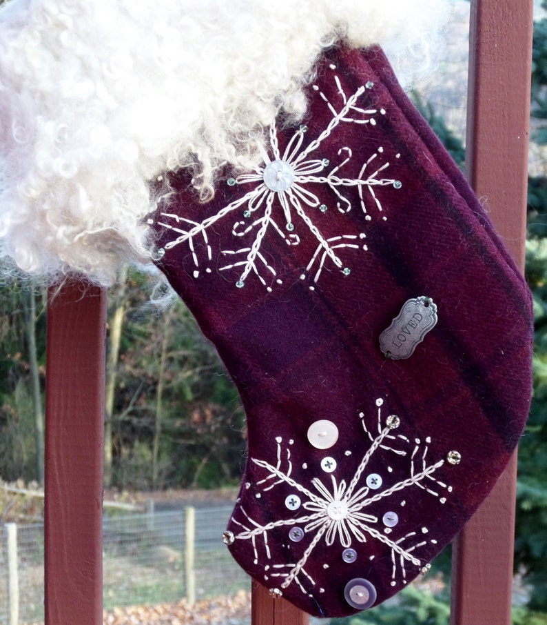 Made to order Custom Christmas Stocking
