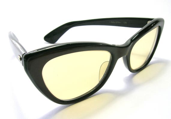 1950s Dark Brown Cat Eye Sunglasses