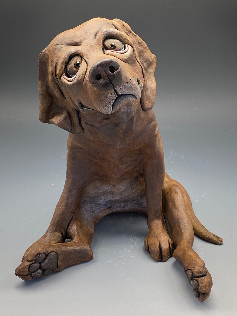 Custom Dog Sculptures Portrait Caricature Commission Etsy UK
