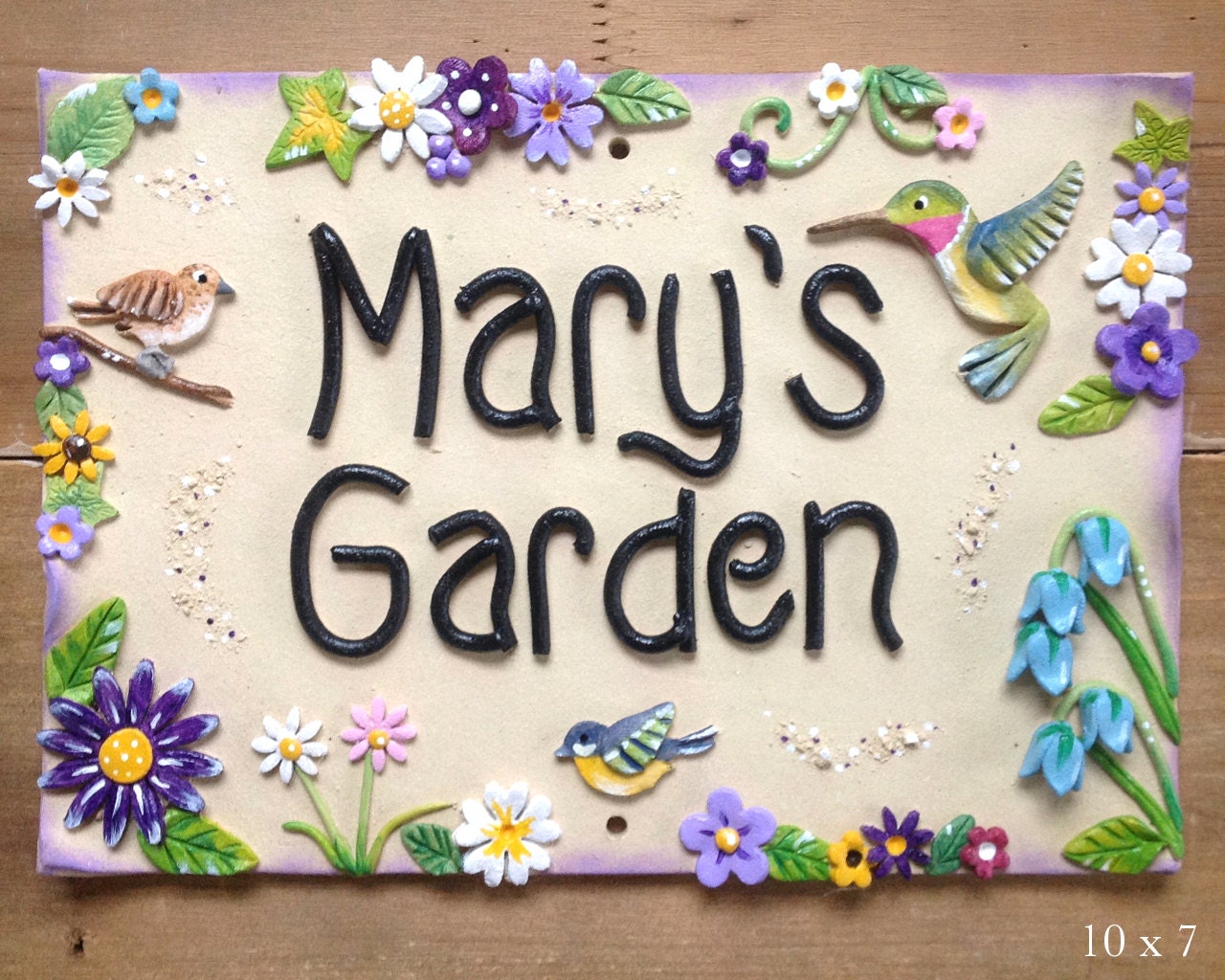 Panneau De jardin Personnalisé