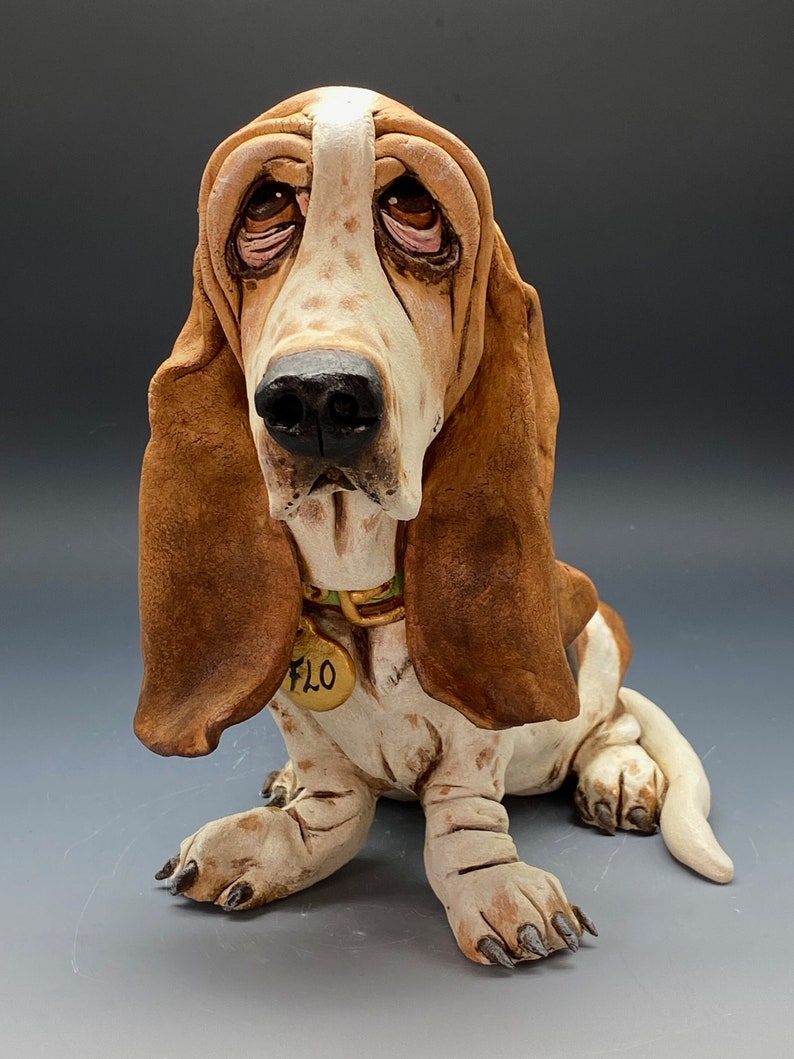 Custom Dog Sculptures Portrait Caricature Commission Etsy UK