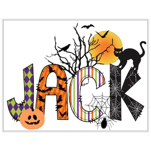 PERSONALIZED SUBLIMATION TRANSFER. Perfect for Halloween. Ready to Press