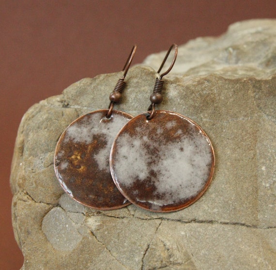 Etsy on sale enamel earrings