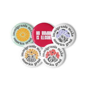 IMAG Set of pin buttons