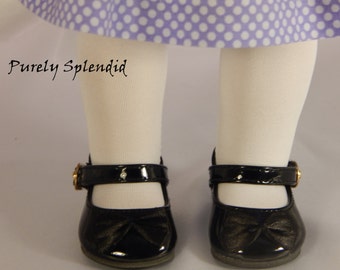 White Tights for 18 inch Girl Dolls, American Made Perfect Fit Girl Doll Hose