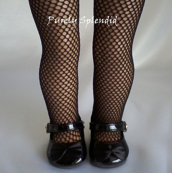 Fishnet Doll Tights, 18 Inch Girl Doll Hose, American Made