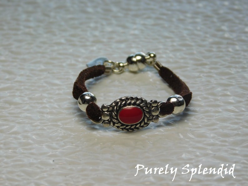 Red Western Bracelet for 18 inch dolls