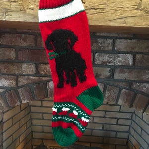 Chaussette de Noël pour chien Black Dog