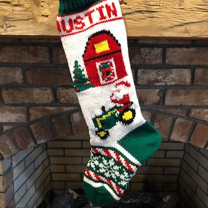 Hand Knitted Christmas Stockings image 8